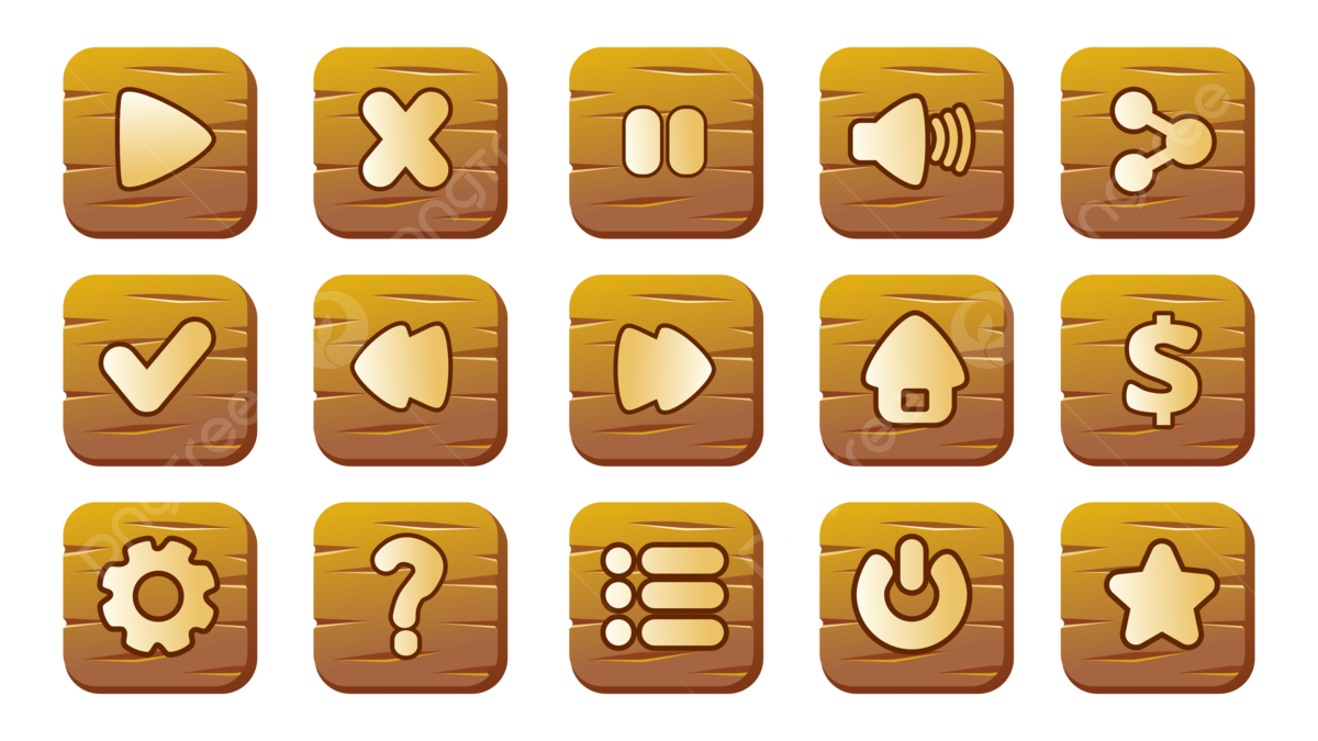 Game UI Icons and Features